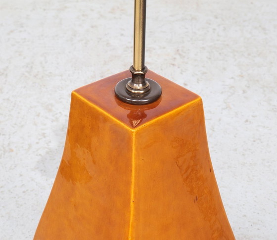 Image 1 of Lampes de table en faïence Zaccagnini, 1950S