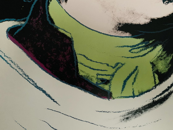 Image 1 of Andy Warhol, Goethe. Lithographie couleur offset de haute qualité. En excellent état.