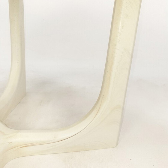 Image 1 of Table basse vintage en marmorino, Italie 1950