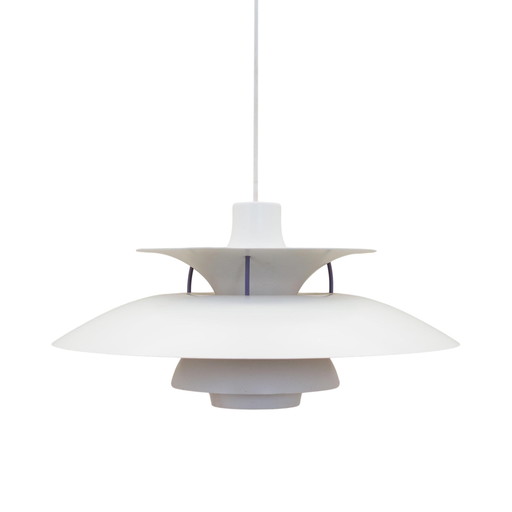 Lampe suspendue, design danois, années 1970, fabricant : Louis Poulsen