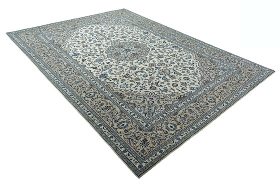 Image 1 of Tapis d'Orient Keshan liège noué à la main - 403 X 296 cm