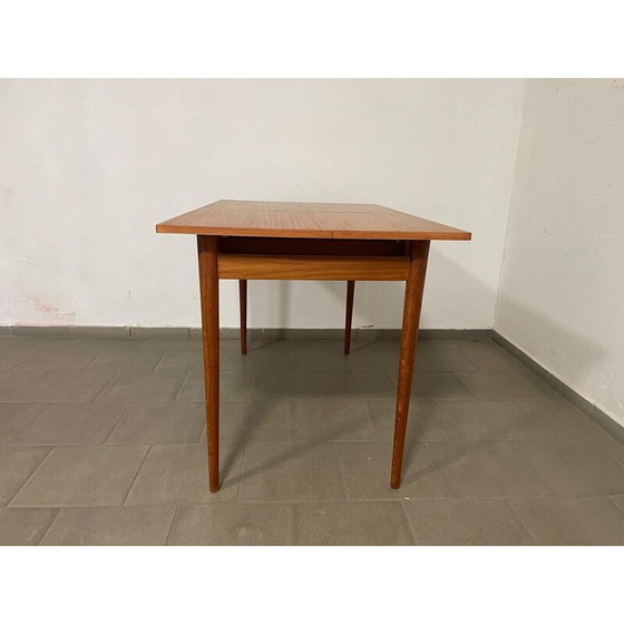 Image 1 of Table de salle à manger extensible en bois, Tchécoslovaquie 1970