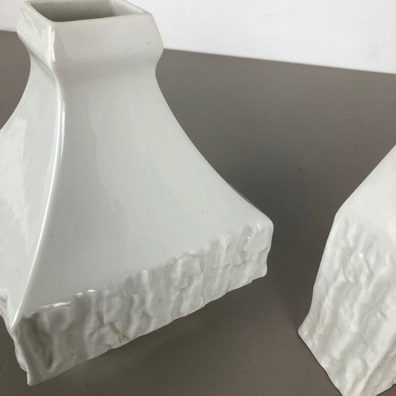 Image 1 of Paire de vases modernistes vintage de Peter Müller pour Sgrafo Modern, Allemagne 1960