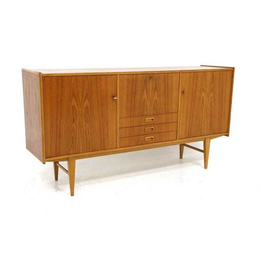 Buffet vintage en teck, Suède 1950
