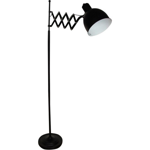 Lampadaire vintage en métal, 1990