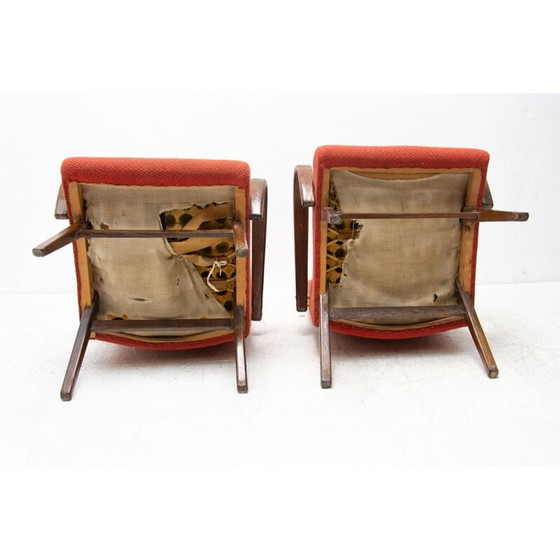 Image 1 of Paire de fauteuils du milieu du siècle par Jaroslav Smidek, Tchécoslovaquie années 1960