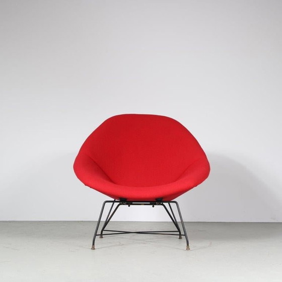 Image 1 of Chaise "Kosmos" par Augusto Bozzi pour Saporiti, Italie 1950