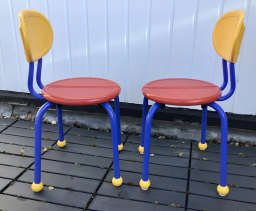 Ikea Marianne & Knutt Hagberg Chaises pour enfants 1980