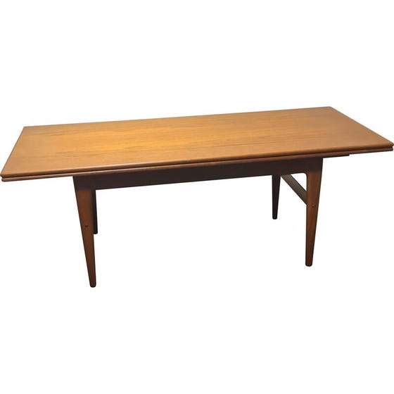 Image 1 of Table basse vintage en teck par Kai Kristiansen, Danemark