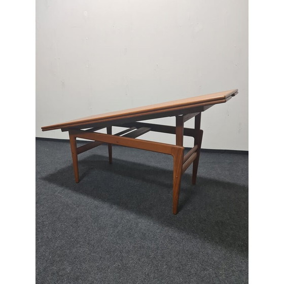 Image 1 of Table basse vintage en teck par Kai Kristiansen, Danemark