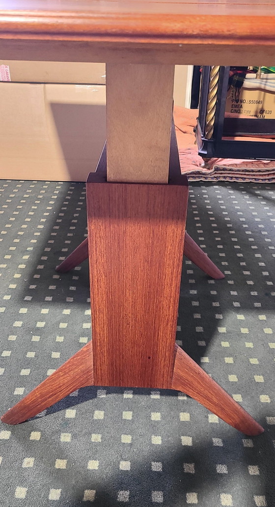 Image 1 of Table De Salle À Manger À Mécanisme En Palissandre De Wilhelm Renz, 1950S