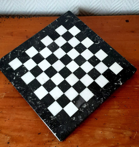 Image 1 of Jeu D'Échecs En Marbre De Corfou