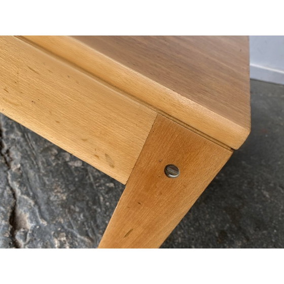 Image 1 of Table basse vintage en pin Early Habitat, 1980