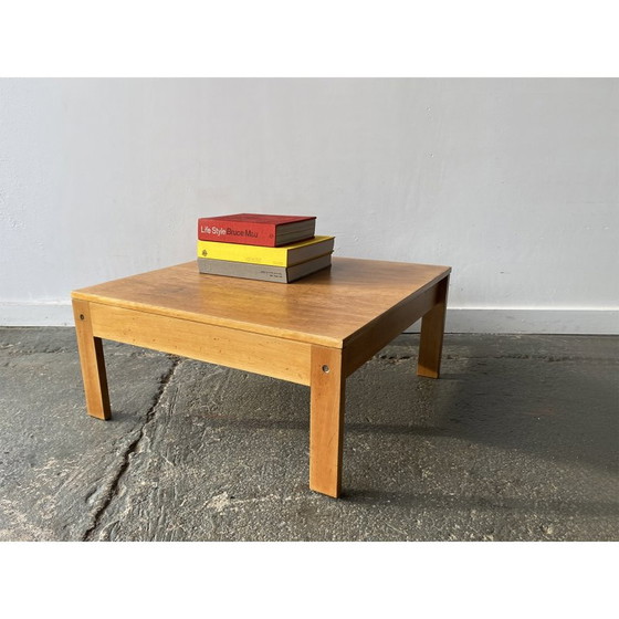 Image 1 of Table basse vintage en pin Early Habitat, 1980