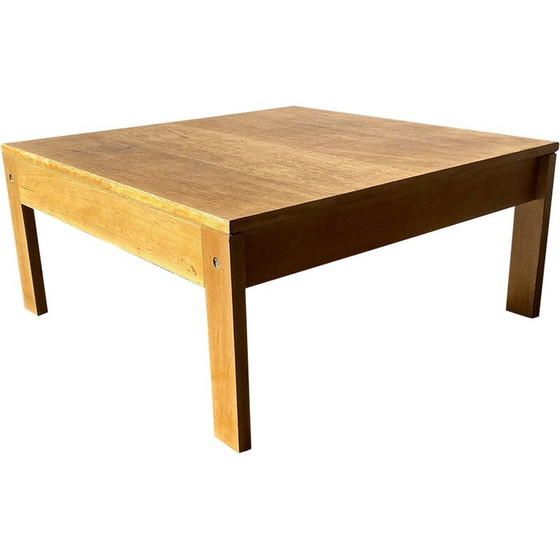 Image 1 of Table basse vintage en pin Early Habitat, 1980