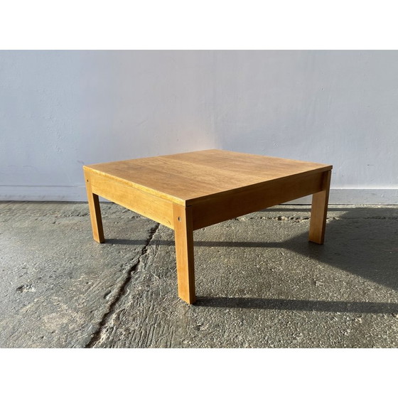 Image 1 of Table basse vintage en pin Early Habitat, 1980