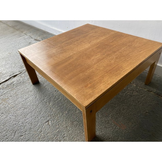 Image 1 of Table basse vintage en pin Early Habitat, 1980