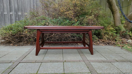 Image 1 of Table à café vintage Table à café Teeffelen Style Teck