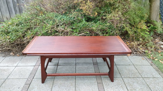 Image 1 of Table à café vintage Table à café Teeffelen Style Teck