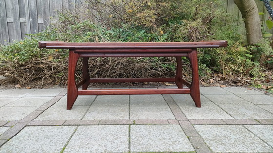 Image 1 of Table à café vintage Table à café Teeffelen Style Teck