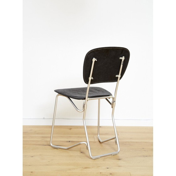 Image 1 of Chaise empilable Aluflex vintage d'Armin Wirth pour Ph. Zieringer Ag