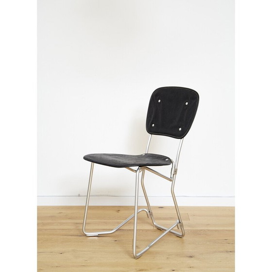 Image 1 of Chaise empilable Aluflex vintage d'Armin Wirth pour Ph. Zieringer Ag