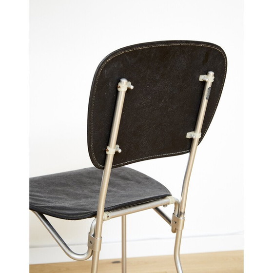 Image 1 of Chaise empilable Aluflex vintage d'Armin Wirth pour Ph. Zieringer Ag
