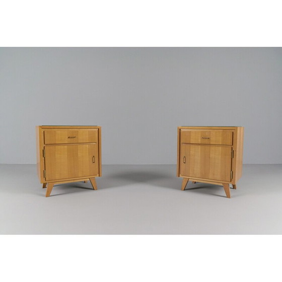 Image 1 of Paire de tables de nuit vintage