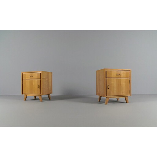 Paire de tables de nuit vintage