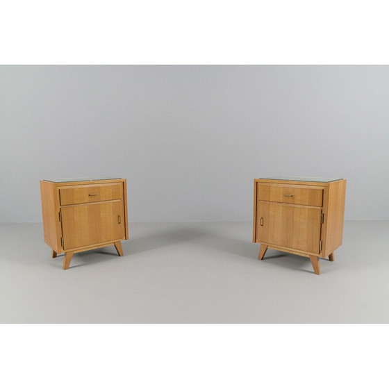 Image 1 of Paire de tables de nuit vintage