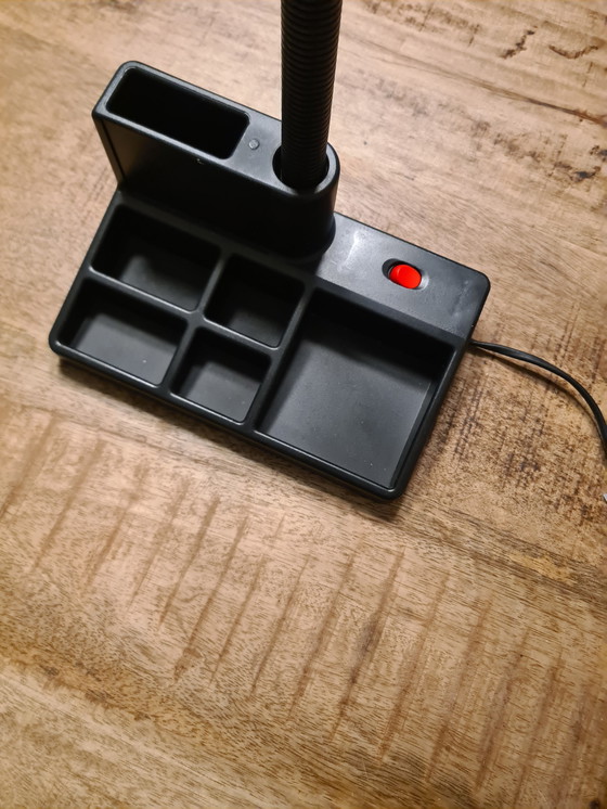 Image 1 of Lampe de bureau vintage avec porte-plume