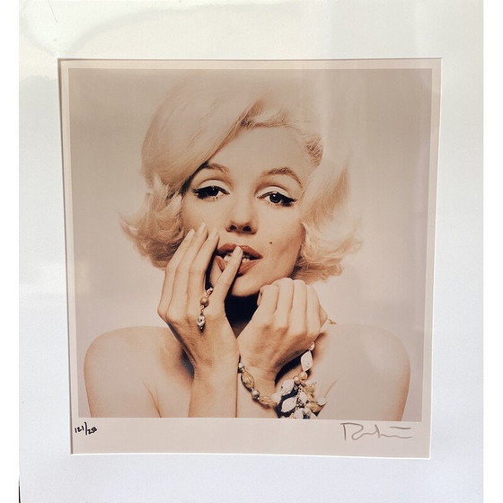 Image 1 of Photographie vintage de Marilyn par Bert Stern, 1980