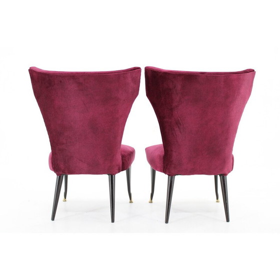 Image 1 of Paire de chaises vintage, Italie 1950