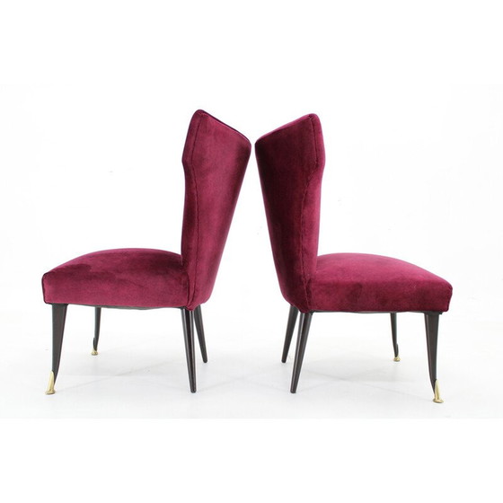 Image 1 of Paire de chaises vintage, Italie 1950