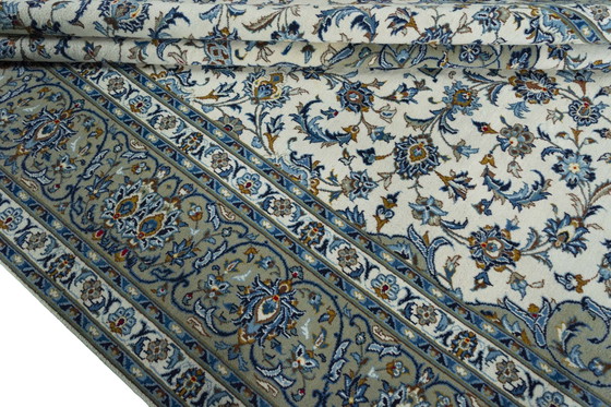 Image 1 of Tapis d'Orient Keshan noué à la main - 385 X 280 cm