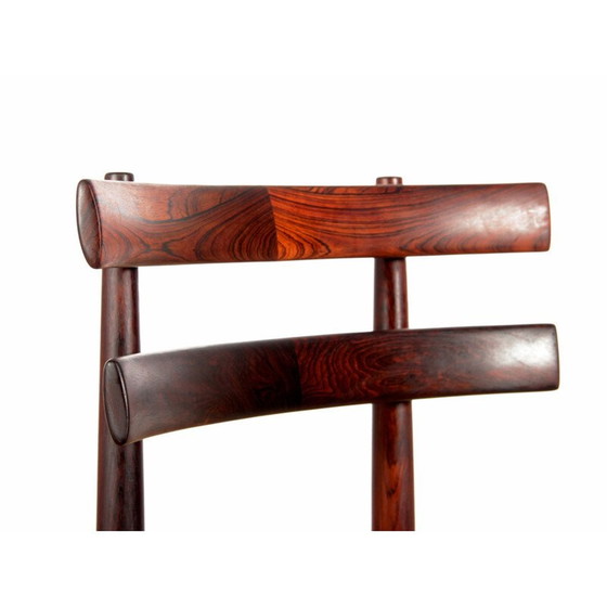 Image 1 of 6 chaises scandinaves Rio rosewood, Poul Hundevad