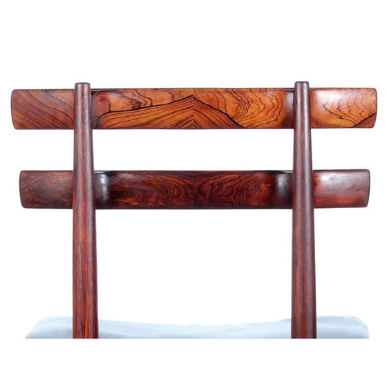 Image 1 of 6 chaises scandinaves Rio rosewood, Poul Hundevad