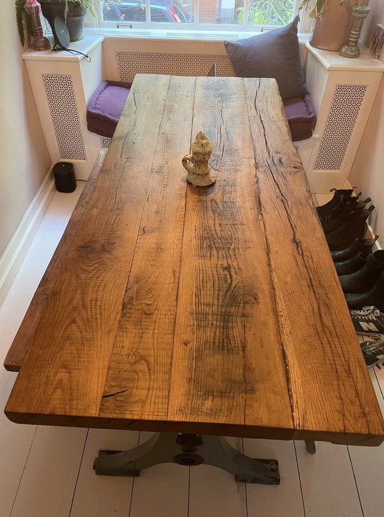 Image 1 of Table à manger vintage