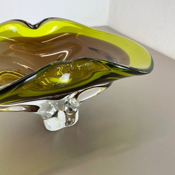 Image 1 of Centre de table vintage en verre de Murano, Italie, années 1970