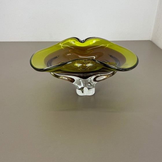 Image 1 of Centre de table vintage en verre de Murano, Italie, années 1970