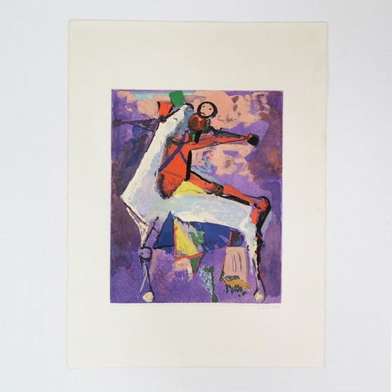 Image 1 of Peinture vintage "Marino from Shakespeare" numéro VIII pour Zwr, Londres 1978