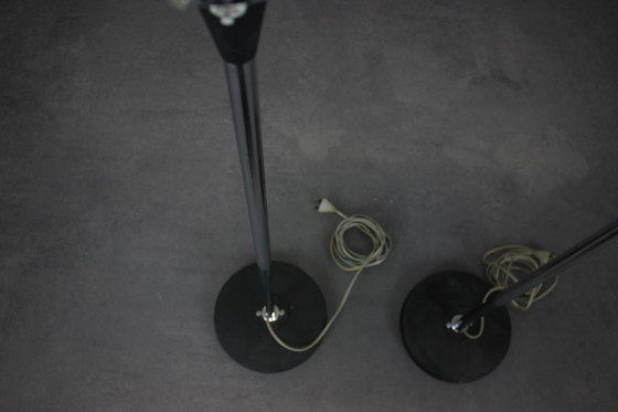 Image 1 of Lot de 2 lampadaires Mid Century par J. Bejvl, Tchécoslovaquie, années 60