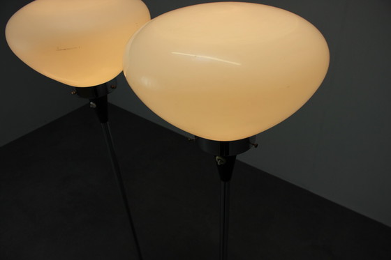 Image 1 of Lot de 2 lampadaires Mid Century par J. Bejvl, Tchécoslovaquie, années 60