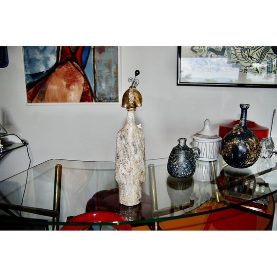 Image 1 of Bouquet vintage en céramique de Rafael Giarrusso, 1960