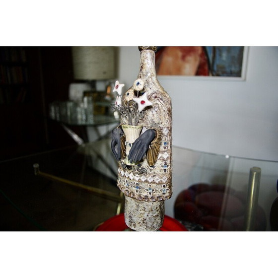 Image 1 of Bouquet vintage en céramique de Rafael Giarrusso, 1960