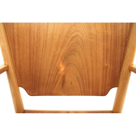 Image 1 of Fauteuil vintage en teck et hêtre, Suède 1960