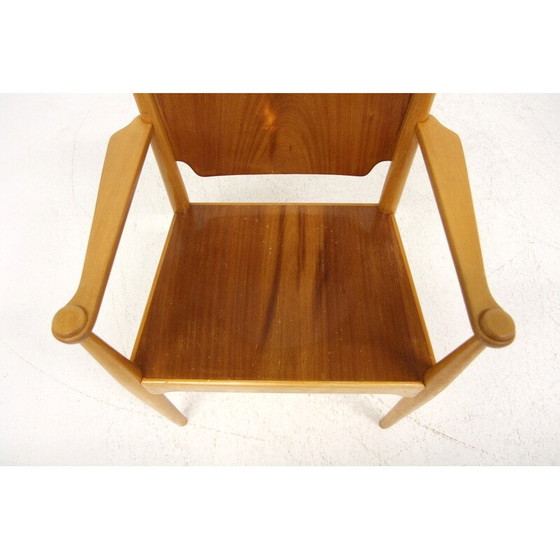 Image 1 of Fauteuil vintage en teck et hêtre, Suède 1960
