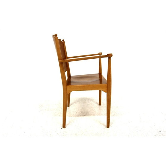 Image 1 of Fauteuil vintage en teck et hêtre, Suède 1960
