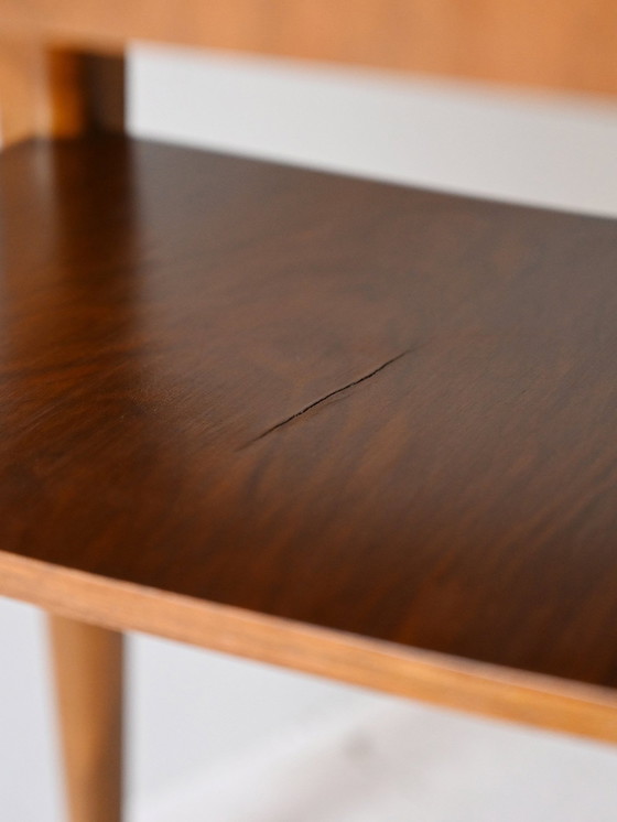 Image 1 of Table de chevet scandinave en acajou