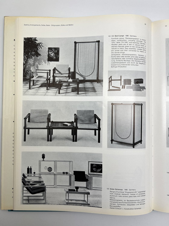 Image 1 of Vestiaire vintage de Gerd Lange pour Bofinger, 1966